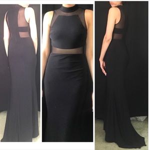 Long Black Elegant Dress